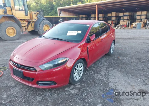 2014 Dodge Dart Sxt from USA, damaged, VIN 1C3CDFBBXED914652